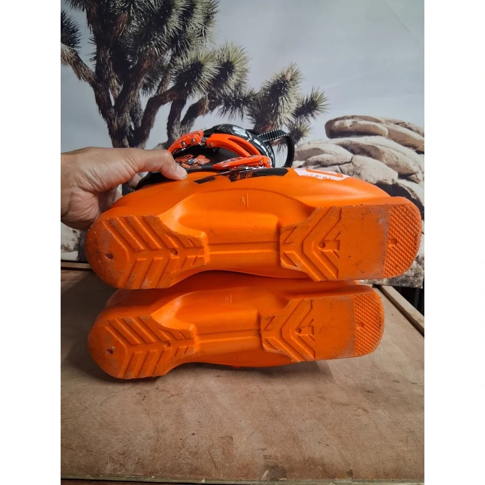 Salomon Ghost 90 FS Ski Boots Orange Black Mens Size 25 25.5 295mm